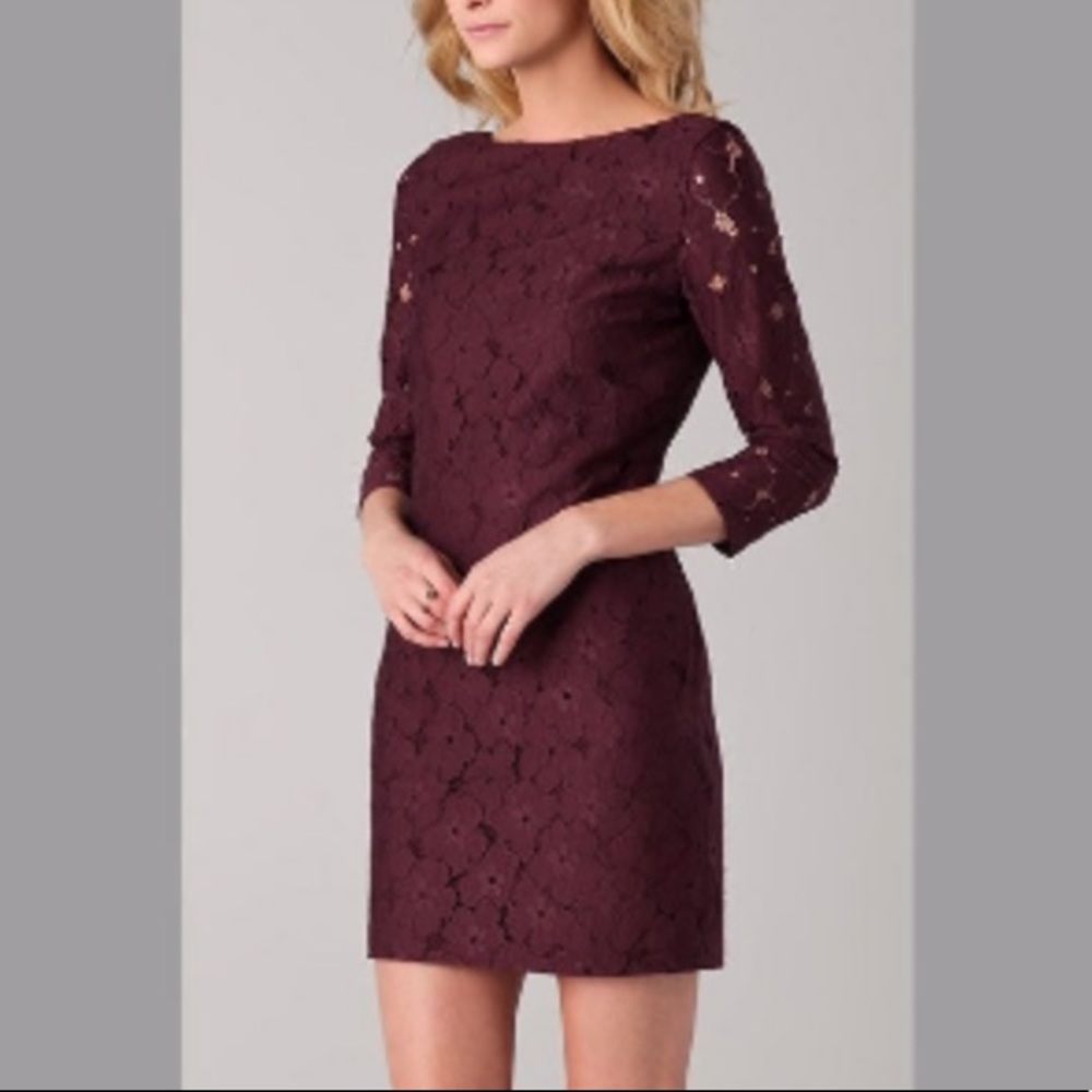 Diane von furstenberg DVF Sarita Flower Lace Dress